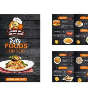 Custom Menu Design Offer